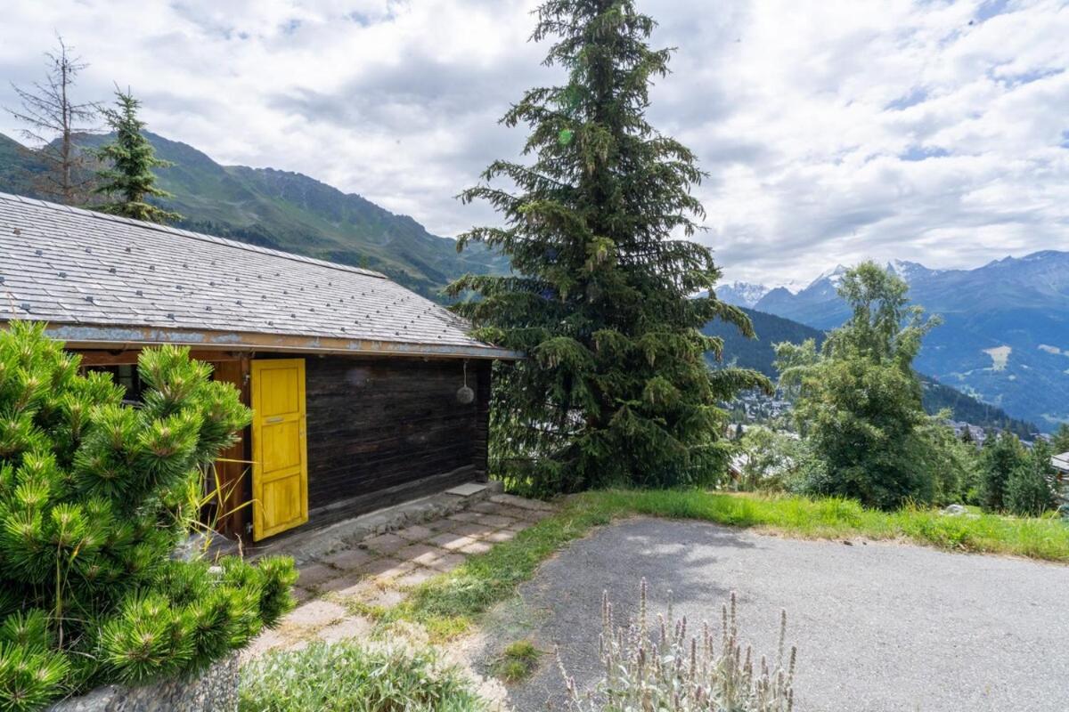 Cosy Chalet With Panoramic Views In Verbier Hostal Exterior foto